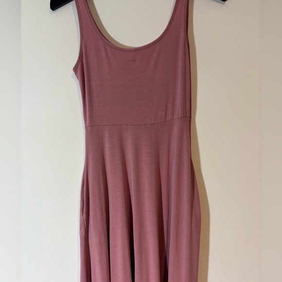Olivia Rose Women Size Medium Dusty Rose/Blush Sleeveless Pocket Dress Spring - Picture 2 of 10